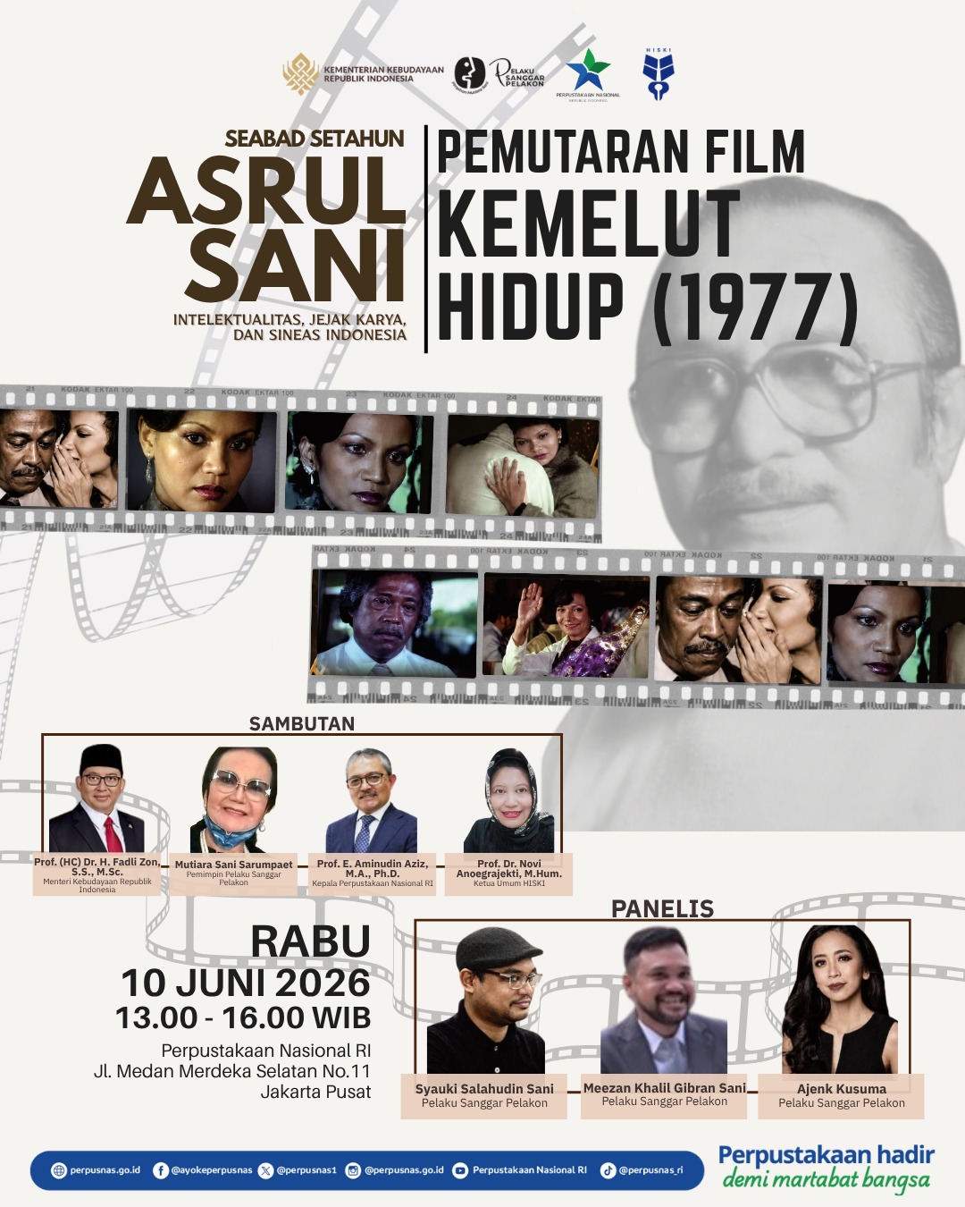 Flyer SSAS_Pemutaran Film Kemelut Hidup