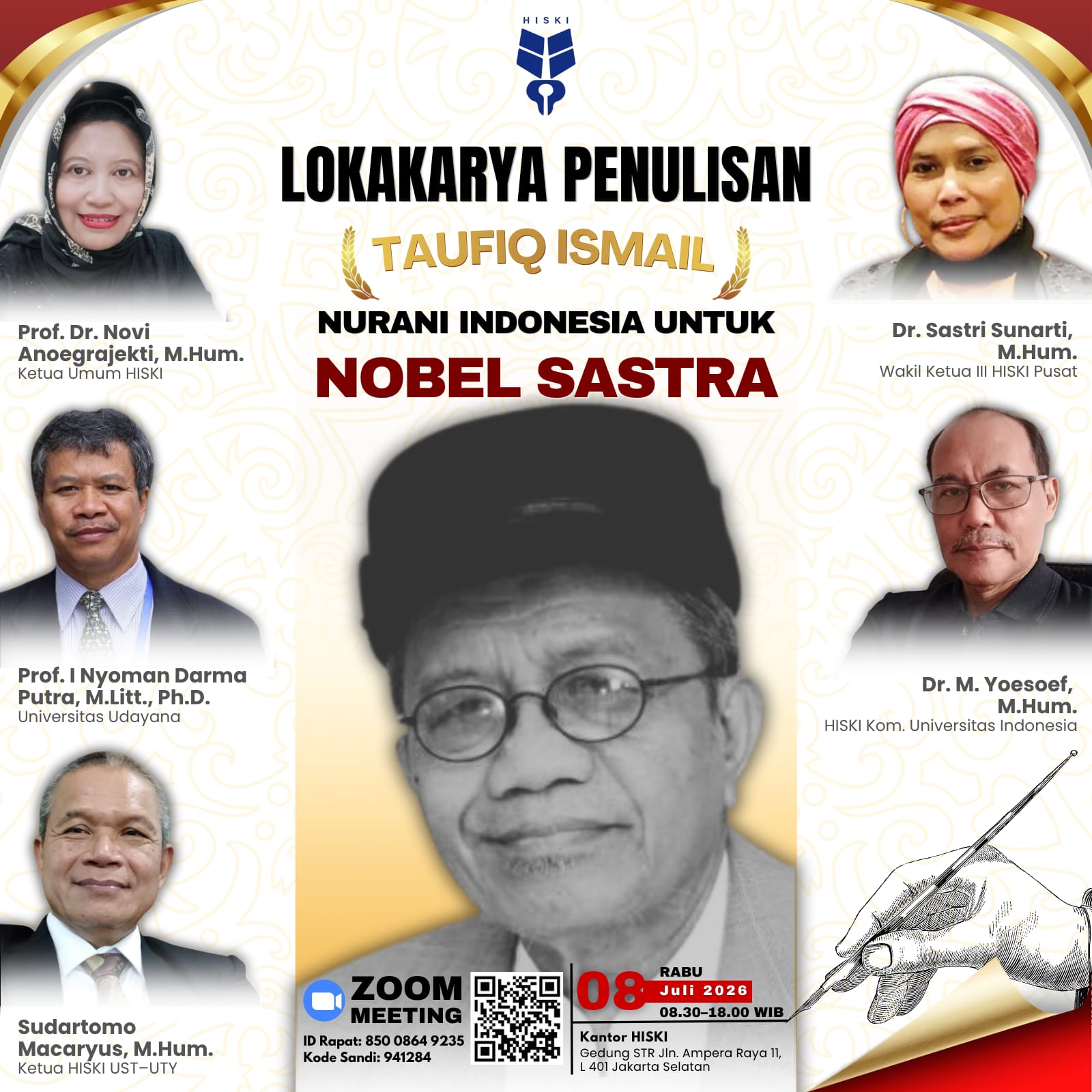Flyer Lokakarya TI, 8 Juli 2026-rev 08.30-18.00