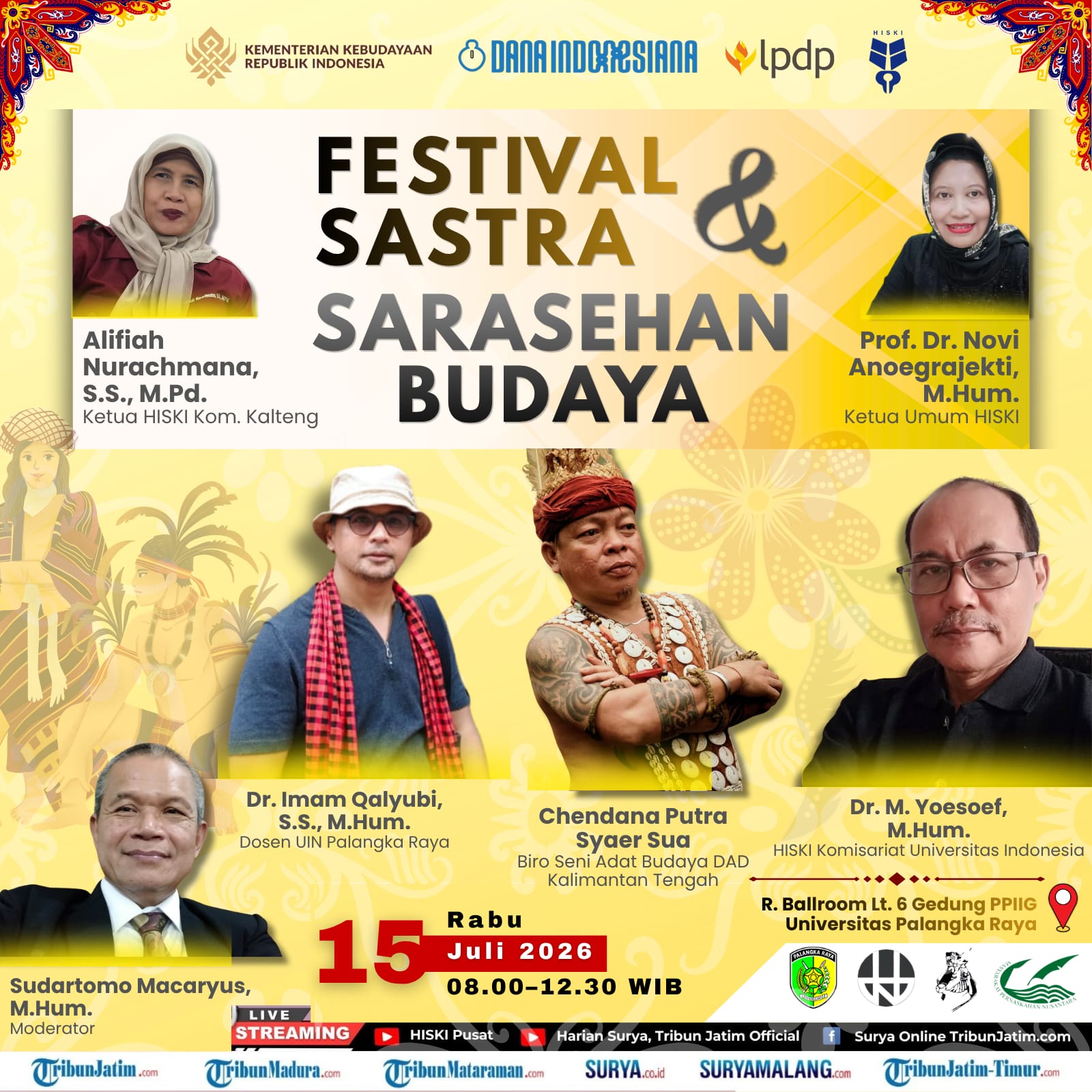 Flyer-rev Festival Sastra & Sarasehan Budaya_Palangka Raya 150726